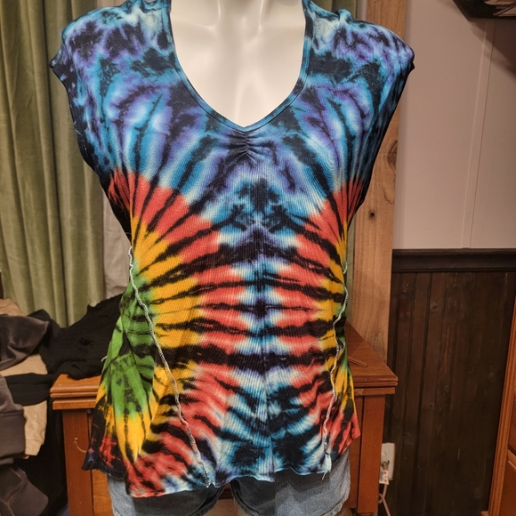 Kathmandu Tops Kathmandu Imports Tye Dyed Top Sized Ml Poshmark